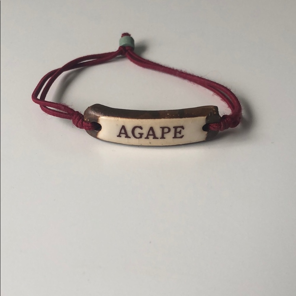 Agape bracelet